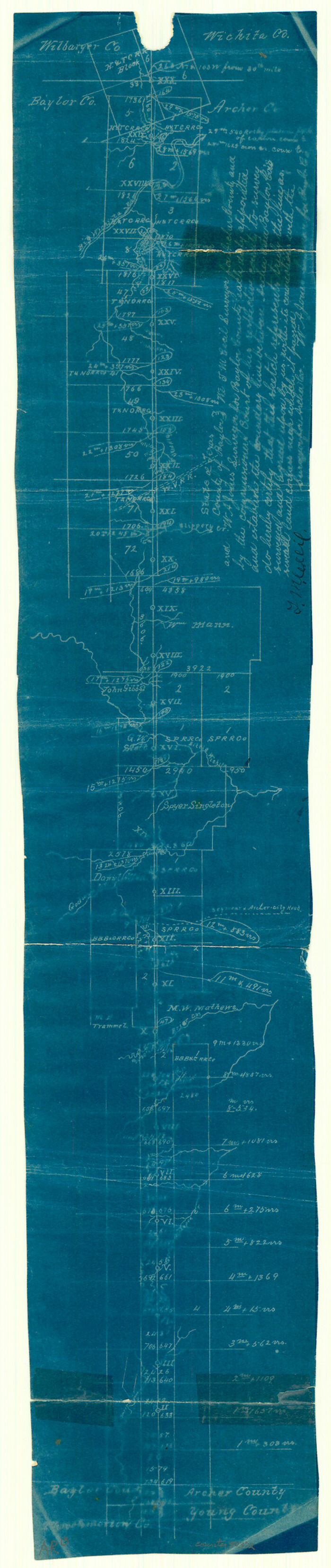 50372, Baylor County Boundary File 3, General Map Collection