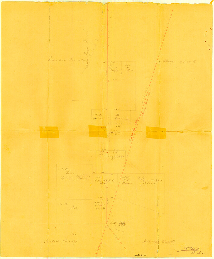 50555, Blanco County Boundary File 5, General Map Collection