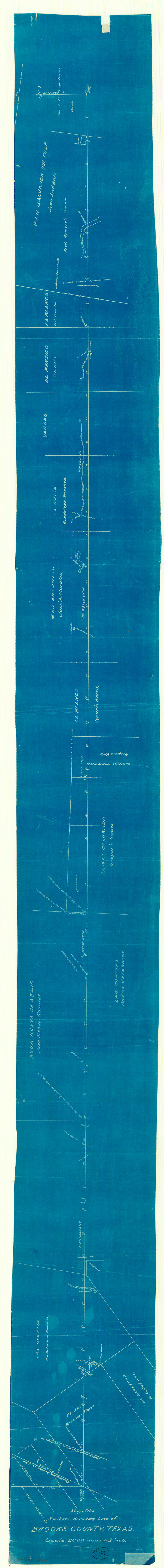 50838, Brooks County Boundary File 1c, General Map Collection