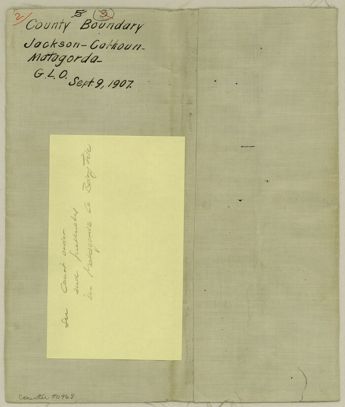 50968, Calhoun County Boundary File 2, General Map Collection