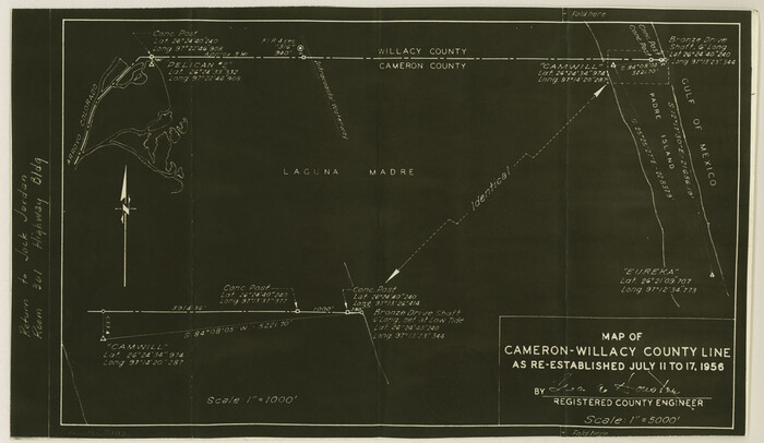 51113, Cameron County Boundary File 5, General Map Collection
