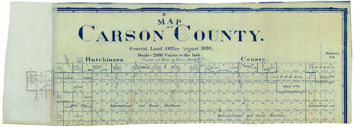 51173, Carson County Boundary File 8a, General Map Collection