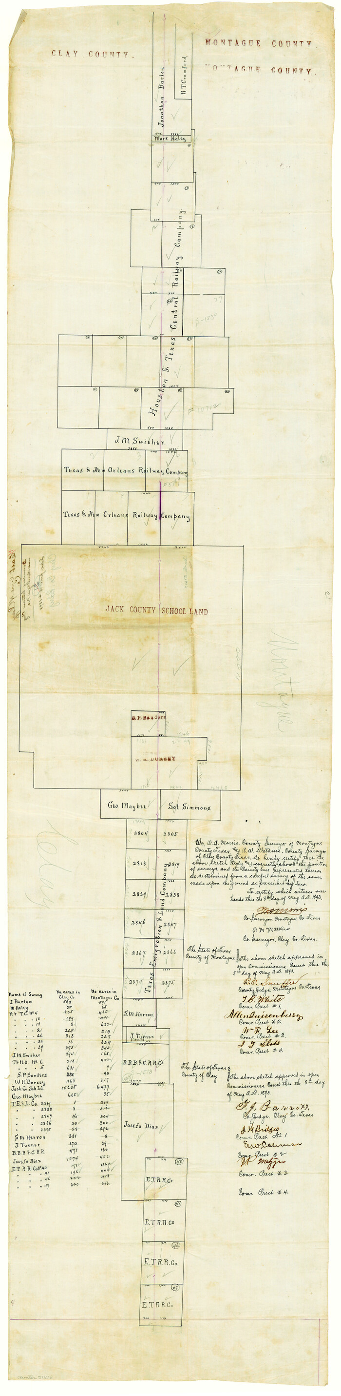 51416, Clay County Boundary File 14, General Map Collection