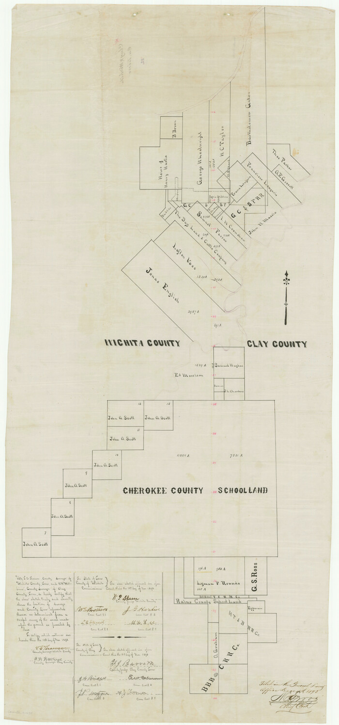 51435, Clay County Boundary File 17a, General Map Collection