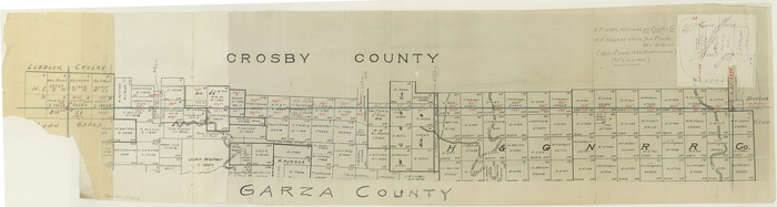 52028, Crosby County Boundary File 4a, General Map Collection