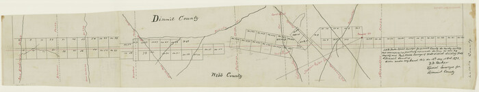52597, Dimmit County Boundary File 8, General Map Collection