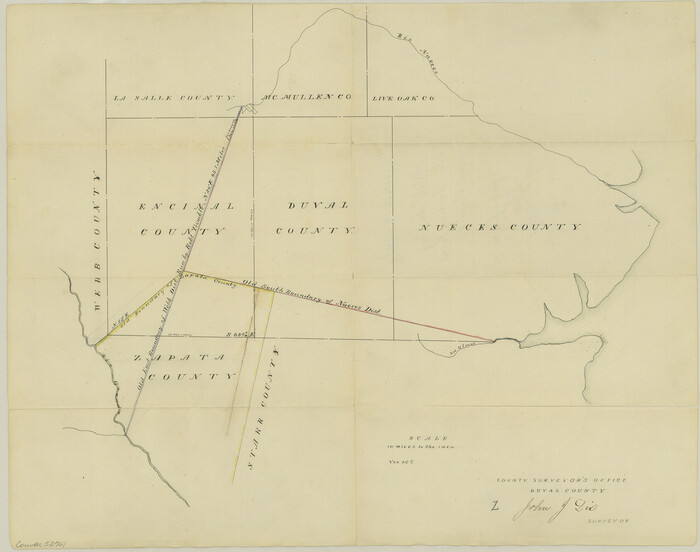 52761, Duval County Boundary File 3l, General Map Collection