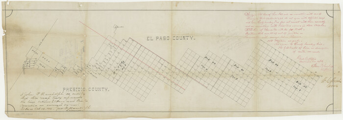 53015, El Paso County Boundary File 1, General Map Collection