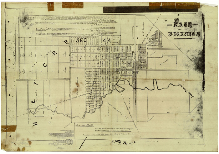 53567, Fort Bend County Boundary File 4, General Map Collection
