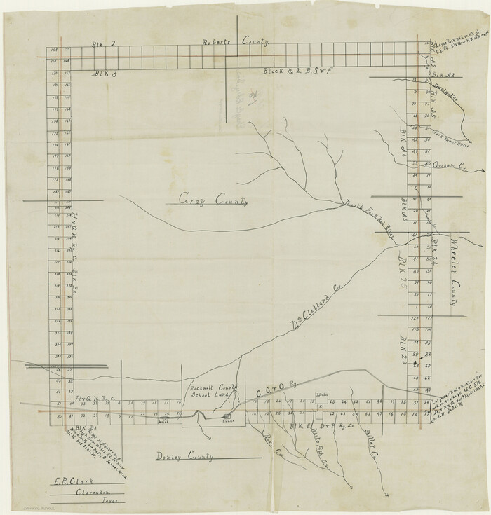 53912, Gray County Boundary File 11, General Map Collection