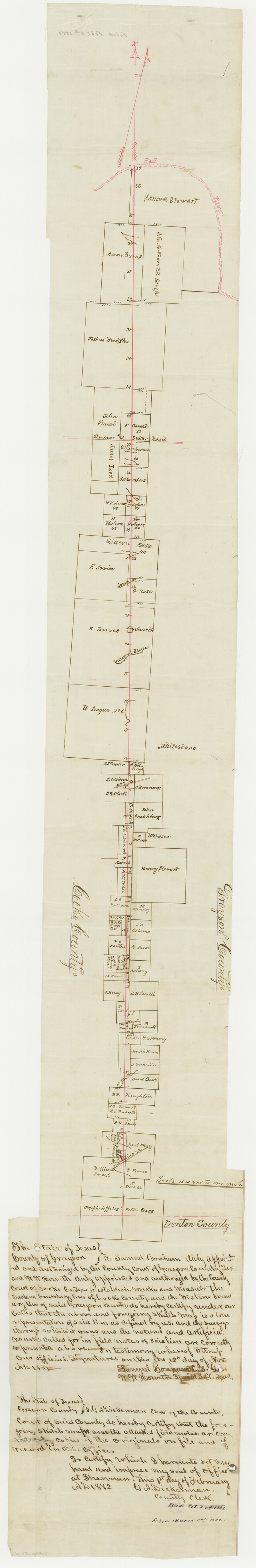 53928, Grayson County Boundary File 1a, General Map Collection