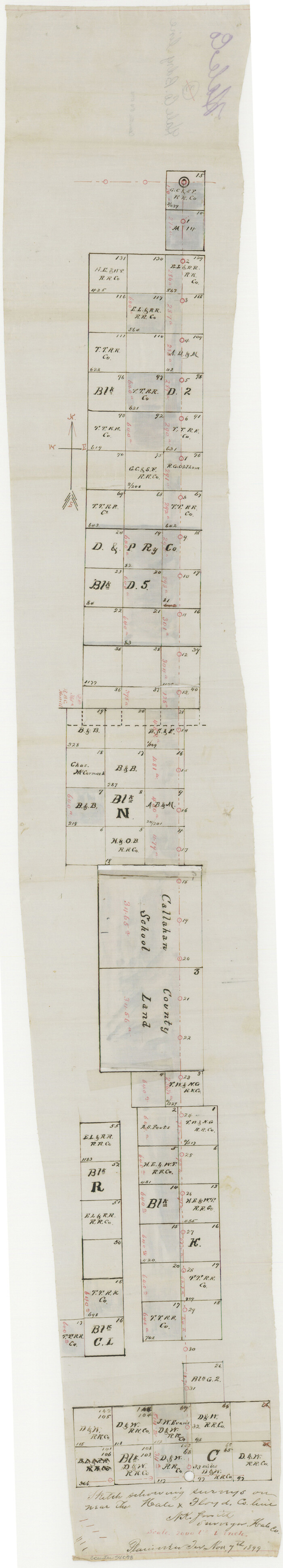 54073, Hale County Boundary File 6, General Map Collection