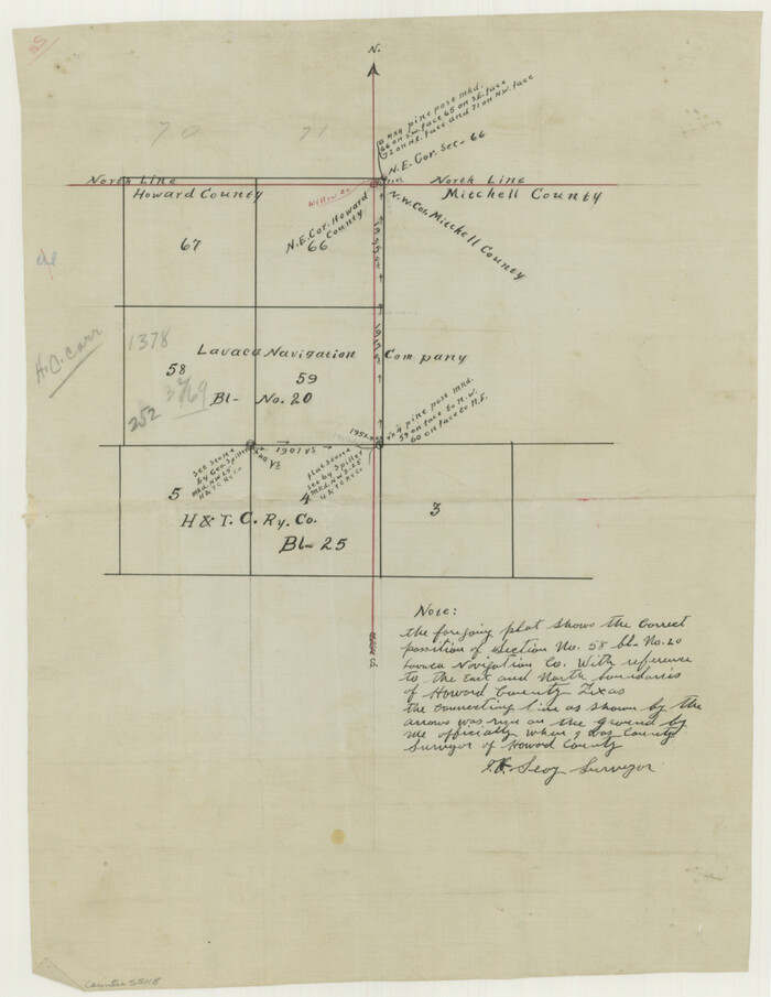 55118, Howard County Boundary File 2a, General Map Collection