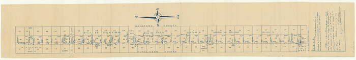 55313, Hutchinson County Boundary File 4a, General Map Collection