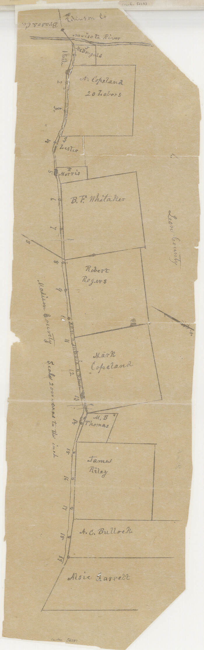 56281, Leon County Boundary File 1, General Map Collection
