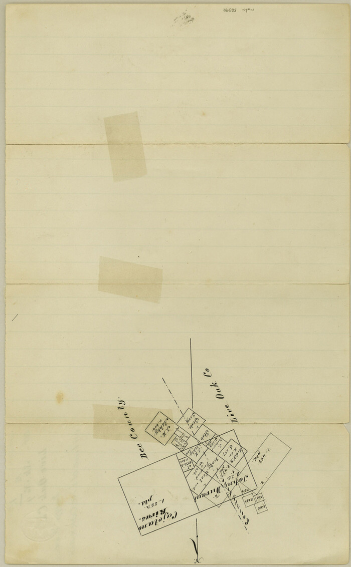 56399, Live Oak County Boundary File 9, General Map Collection