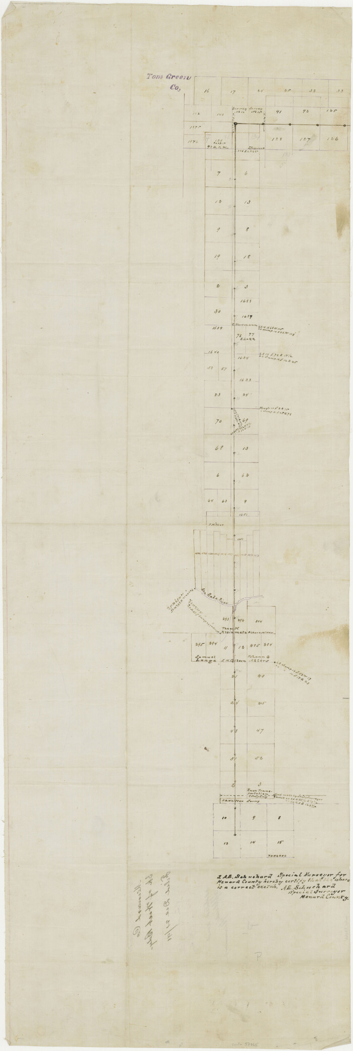 57065, Menard County Boundary File 2a, General Map Collection