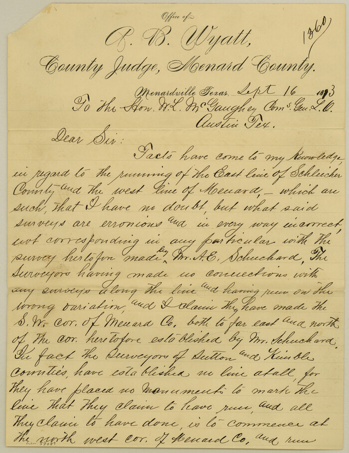 57089, Menard County Boundary File 7, General Map Collection