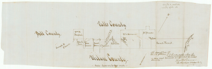57248, Milam County Boundary File 6a, General Map Collection