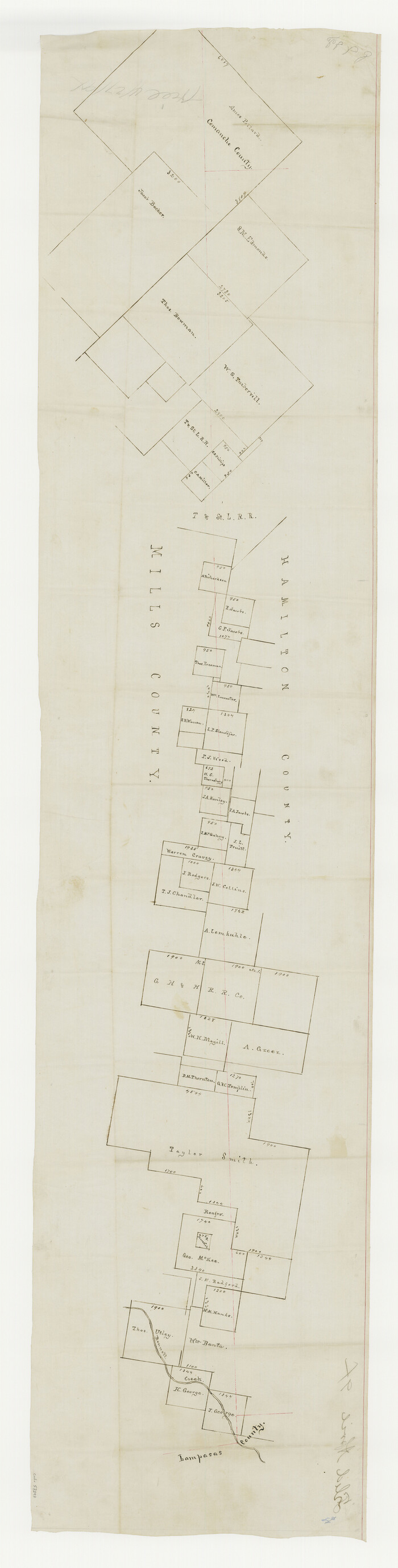 57293, Mills County Boundary File 4, General Map Collection
