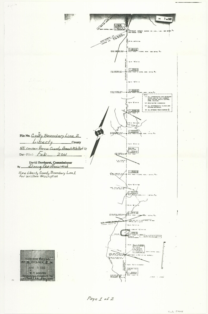 57448, Montgomery County Boundary File 2, General Map Collection