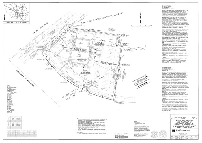 61702, Harris County State Real Property Sketch 2, General Map Collection