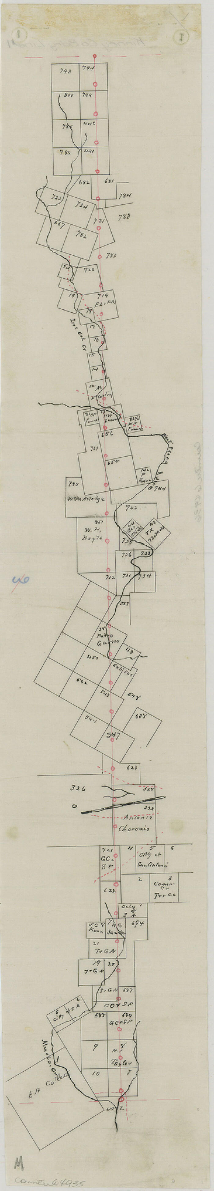 64935, Kinney County Boundary File 1, General Map Collection