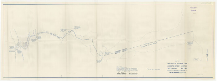 64997, Kleberg County Boundary File 4a, General Map Collection