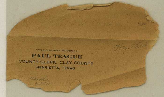 65511, Clay County Boundary File 19, General Map Collection