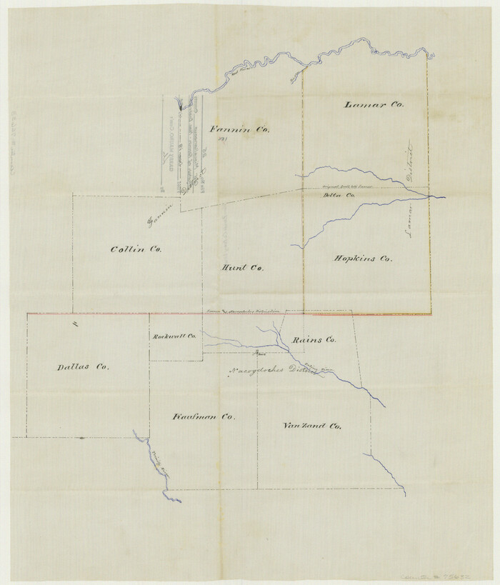 75632, Old Miscellaneous File 25, General Map Collection