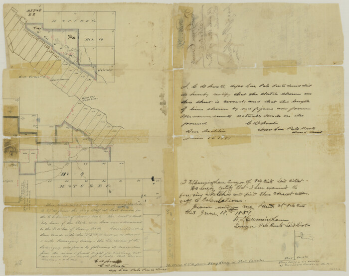 76002, Tom Green County Sketch File 39, General Map Collection