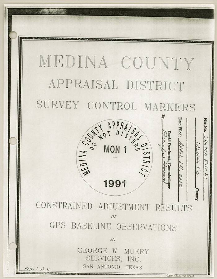76343, Medina County Sketch File 21, General Map Collection