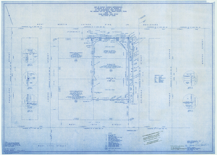 77192, Travis County State Real Property Sketch 8, General Map Collection