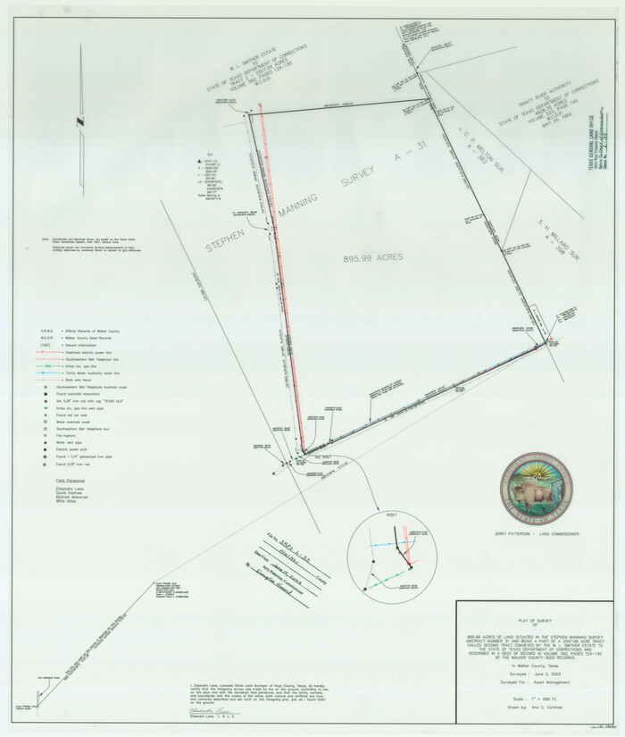 78585, Walker County State Real Property Sketch 1, General Map Collection