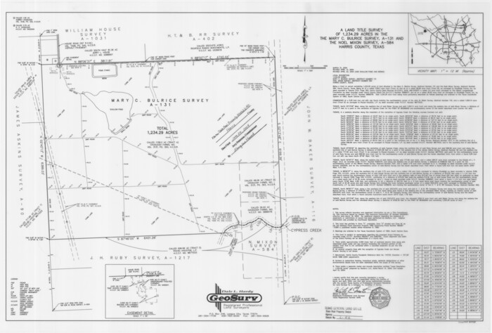 82445, Harris County State Real Property Sketch 4, General Map Collection