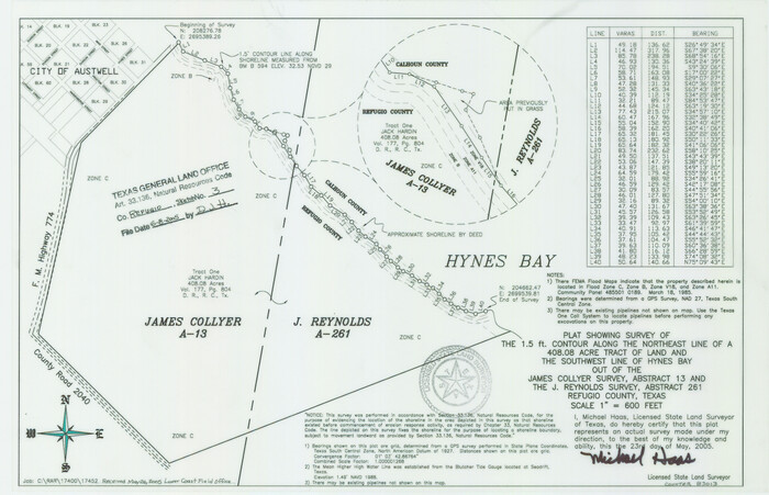 83013, Refugio County NRC Article 33.136 Sketch 3, General Map Collection