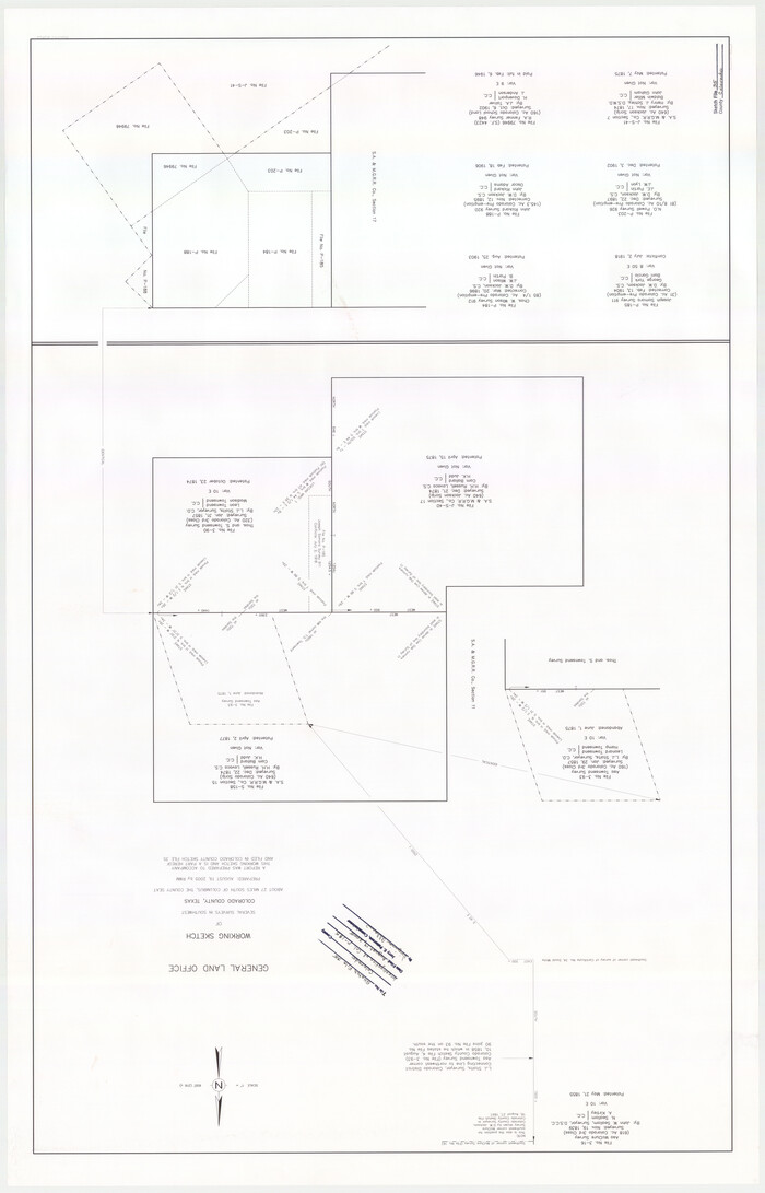83564, Colorado County Sketch File 35, General Map Collection