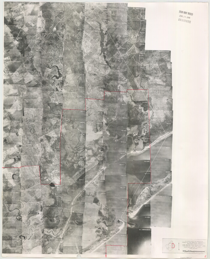 83667, Brazoria County Aerial Photograph Index Sheet 5, General Map Collection
