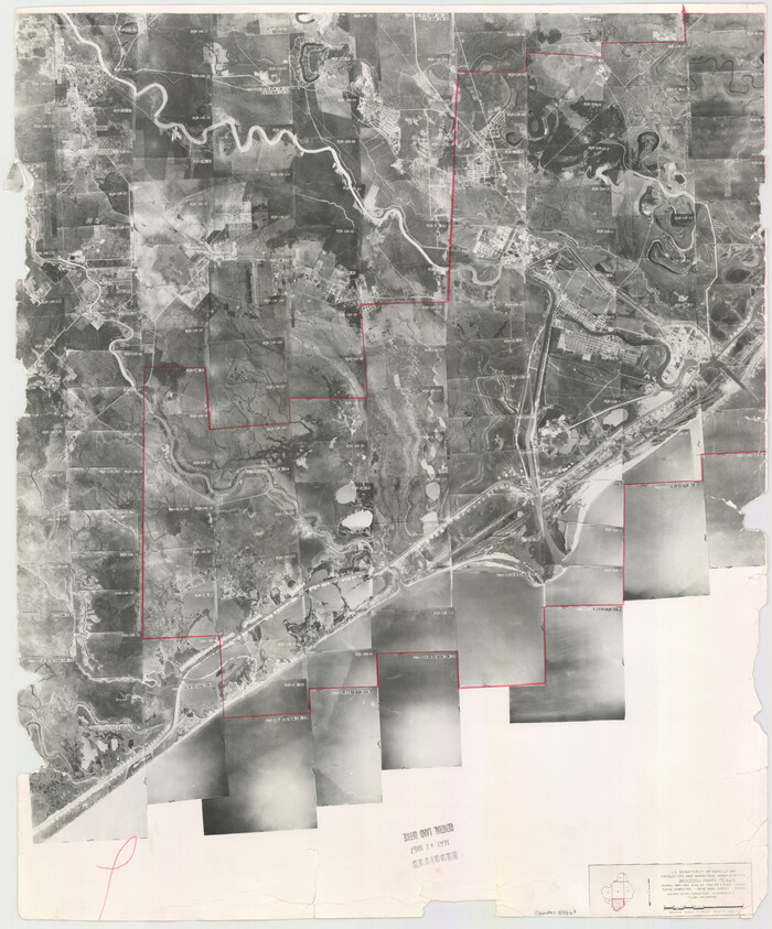 83669, Brazoria County Aerial Photograph Index Sheet 7, General Map Collection