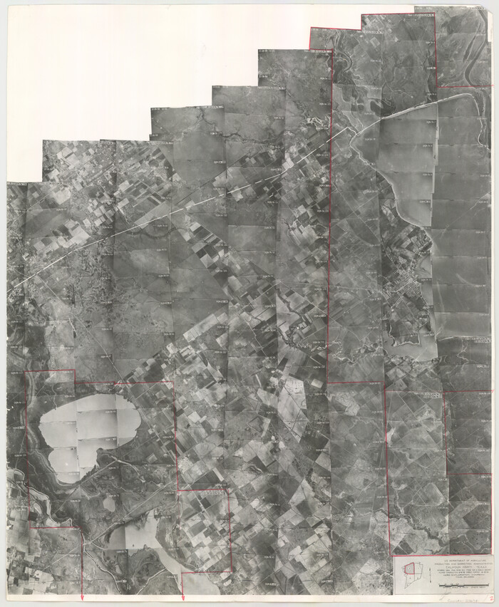 83671, Calhoun County Aerial Photograph Index Sheet 2, General Map Collection