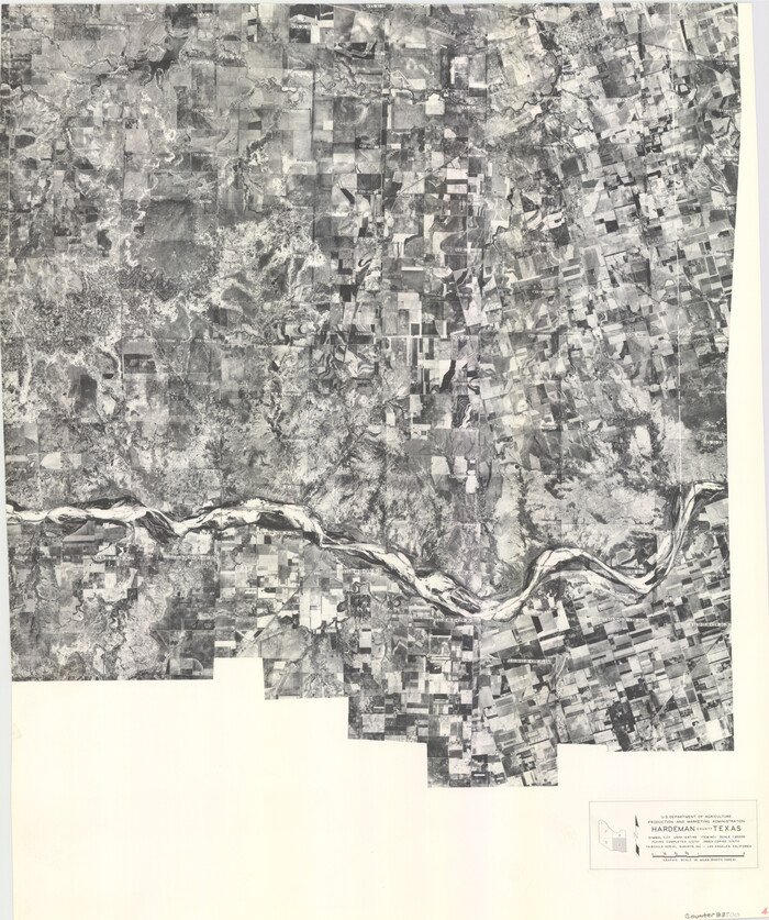83700, Hardeman County Aerial Photograph Index Sheet 4, General Map Collection