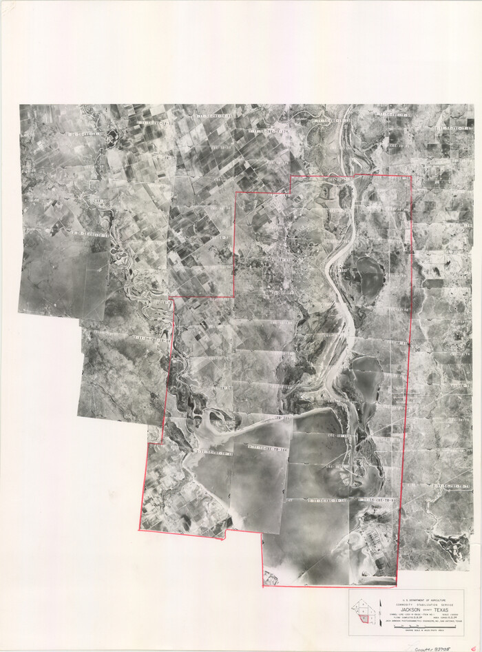83705, Jackson County Aerial Photograph Index Sheet 6, General Map Collection