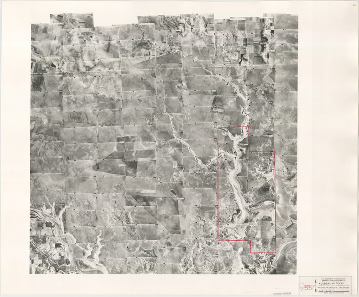 83719, Kleberg County Aerial Photograph Index Sheet 2, General Map Collection