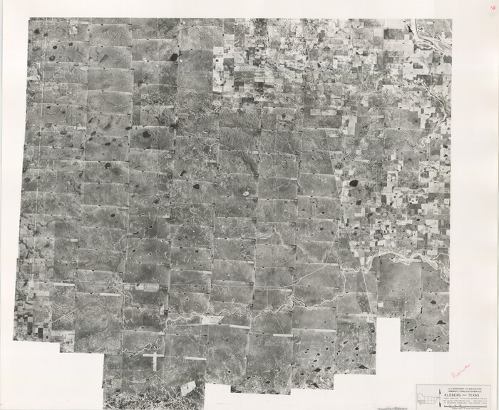 83723, Kleberg County Aerial Photograph Index Sheet 6, General Map Collection
