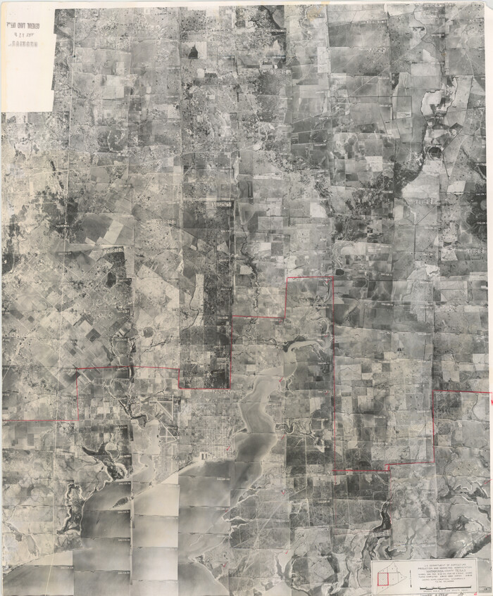 83725, Matagorda County Aerial Photograph Index Sheet 4, General Map Collection