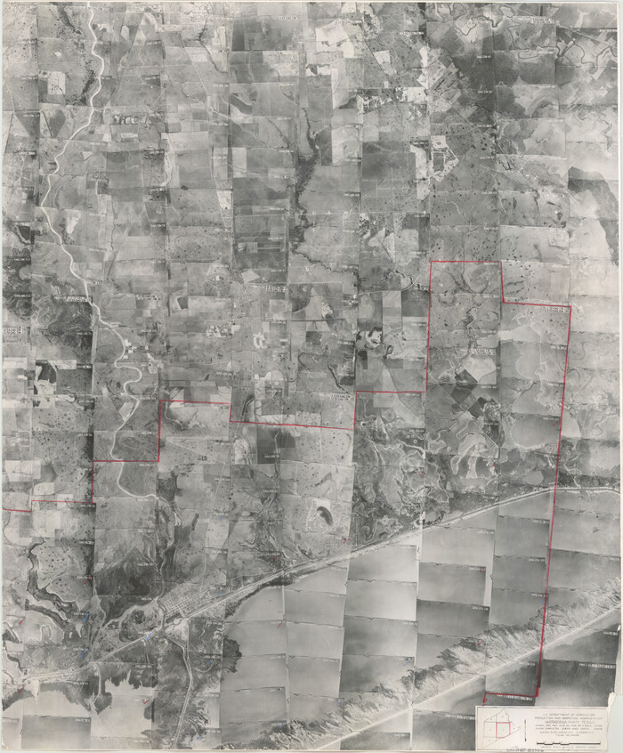 83726, Matagorda County Aerial Photograph Index Sheet 5, General Map Collection