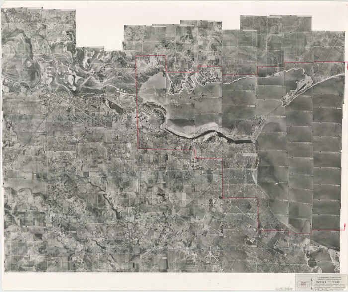 83737, Nueces County Aerial Photograph Index Sheet 2, General Map Collection