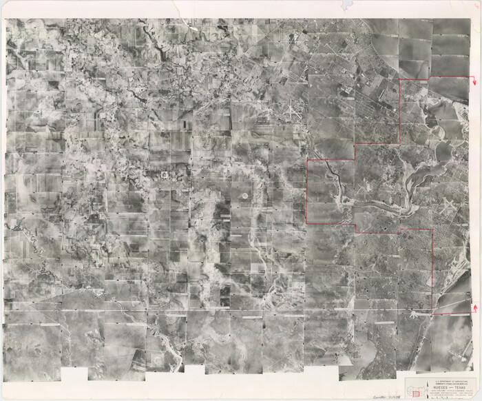 83738, Nueces County Aerial Photograph Index Sheet 5, General Map Collection