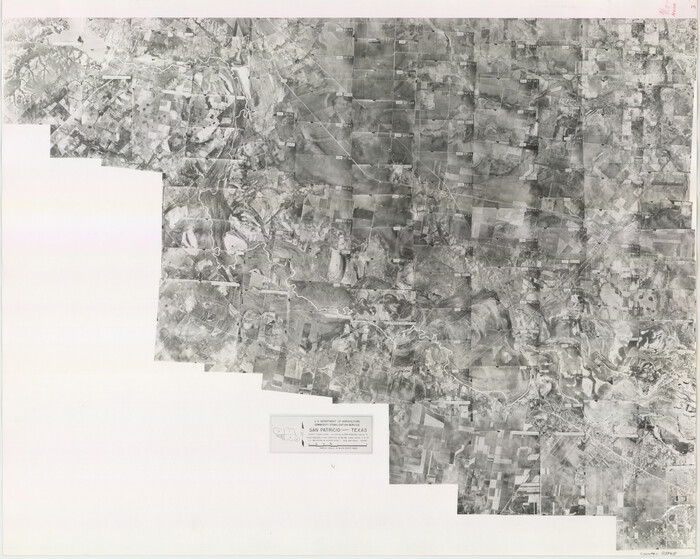 83745, San Patricio County Aerial Photograph Index Sheet 3, General Map Collection