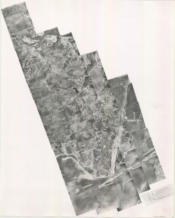83747, San Patricio County Aerial Photograph Index Sheet 5, General Map Collection